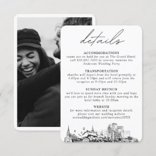 Louisville Wedding Details Enclosure Card