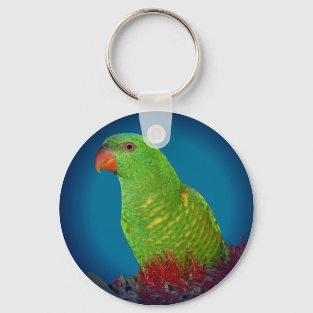 Loula On Blue Key Ring (Front)