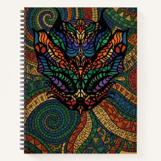 Loulou Arts Mosaic 8.5" x 11" Deluxe Notebook