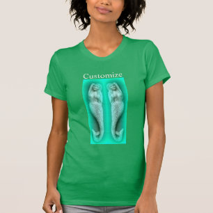 Lounging green mermaids T-Shirt