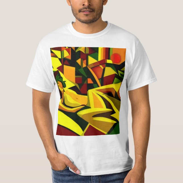 Lounging on bed T-Shirt (Front)