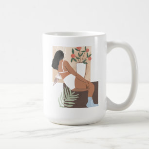 Lounging Woman Coffee Mug