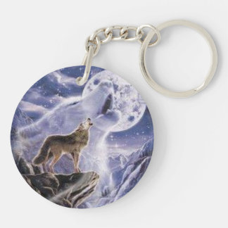loup acrylic door key ring