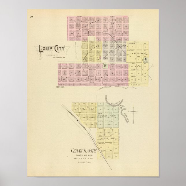 Loup City, Nebraska Poster (Front)