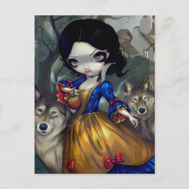 "Loup-Garou: Blanche Neige" Postcard (Front)