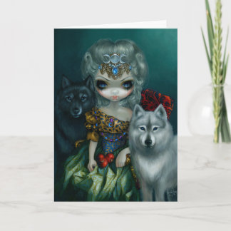 "Loup-Garou:  La Grande Prêtresse" Greeting Card