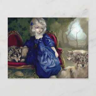 "Loup-Garou: La Tristesse" Postcard