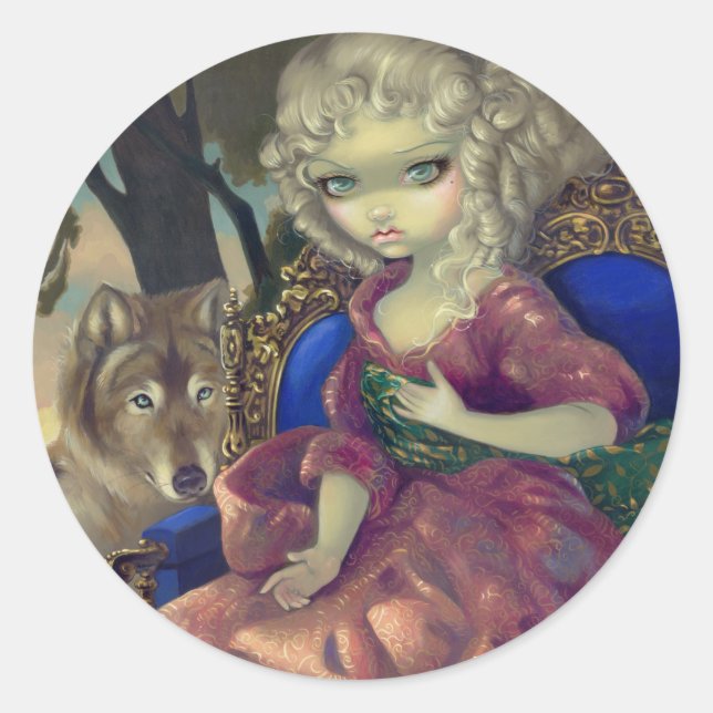 "Loup-Garou:  L'Aube" Sticker (Front)