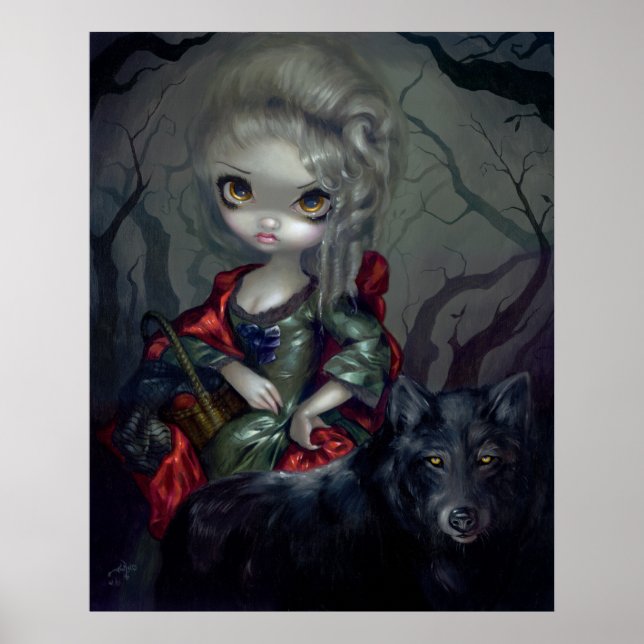 Loup-Garou: Le Petit Chaperon Rouge ART PRINT wolf (Front)