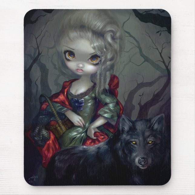 "Loup-Garou: Le Petit Chaperon Rouge" Mousepad (Front)