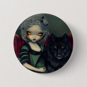 "Loup-Garou: Noir" Button