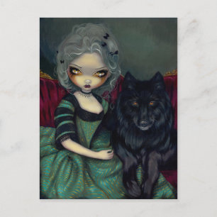 "Loup-Garou: Noir" Postcard