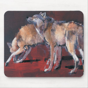 Loups 2001 mouse mat