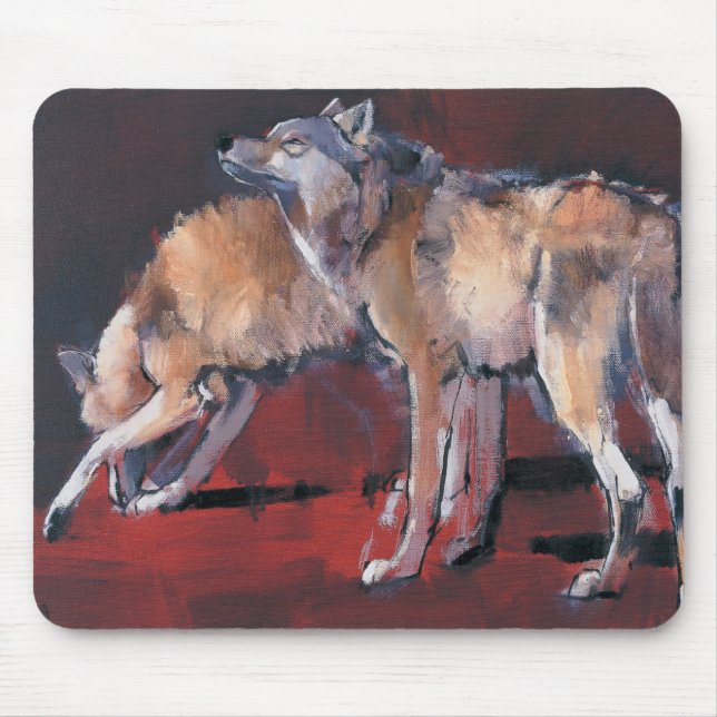 Loups 2001 mouse mat (Front)