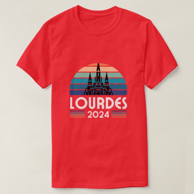 LOURDES 2024 T-Shirt (Design Front)