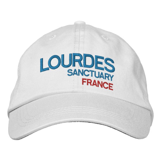 Lourdes France Sanctuary Hat (Front)