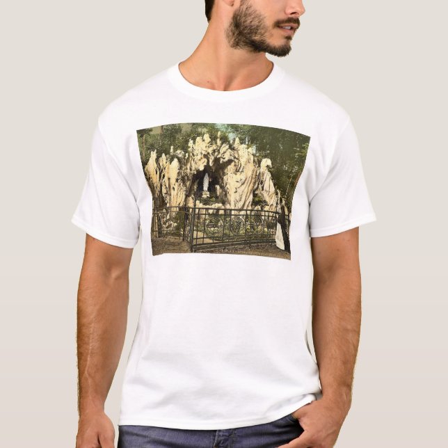 Lourdes Grotto, near the nunnery of Ingenbohl, Lak T-Shirt (Front)