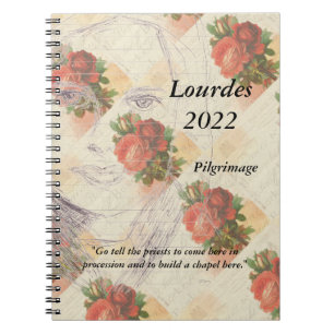 Lourdes Pilgrimage 2022 Notebook