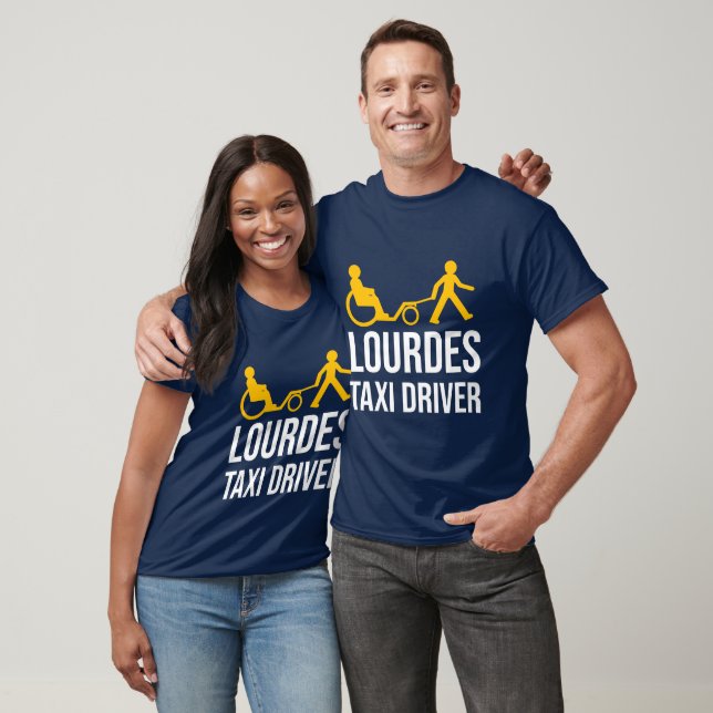 Lourdes Taxi Driver T-Shirt (Unisex)