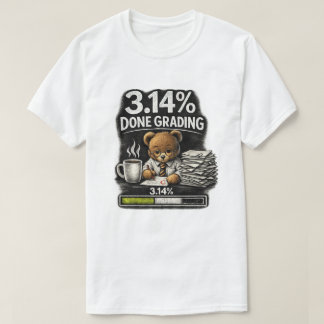 L'ours enseignant corrige les copies T-Shirt