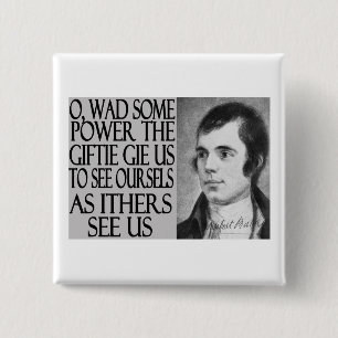 Louse Quote 15 Cm Square Badge