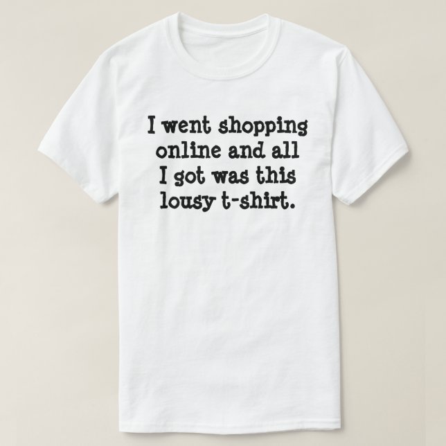 Lousy Online T-Shirt (Design Front)
