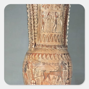 Loutrophoros depicting a sphinx square sticker