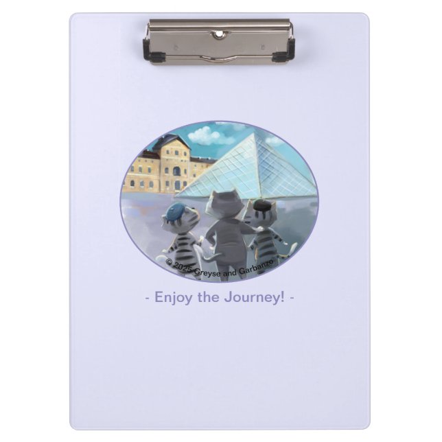 Louvre Clipboard  - Enjoy (Front)