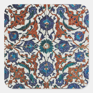 Louvre Floor Tile Square Sticker