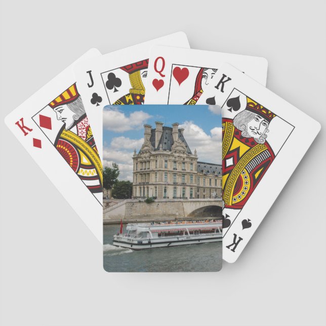 Louvre Museum in Paris Playing Cards (Back)