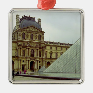 Louvre museum metal tree decoration