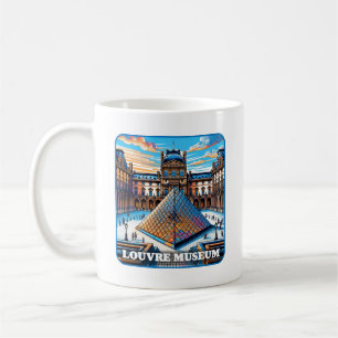 Louvre Museum Paris France Coffee Mug