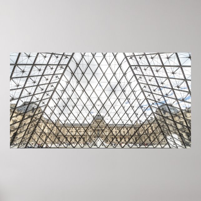 LOUVRE MUSEUM, PARIS, FRANCE POSTER (Front)