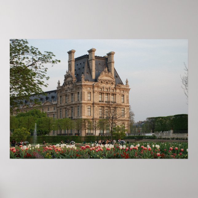 Louvre Museum Poster (Front)