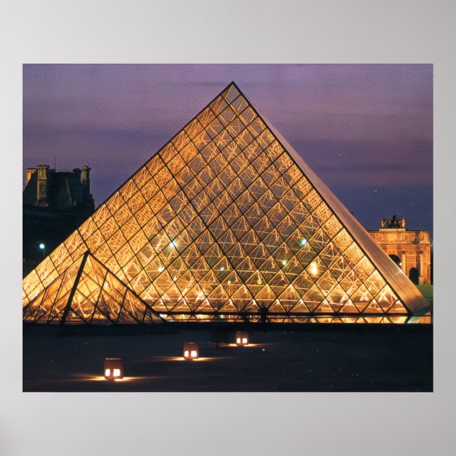 Louvre Museum Poster (Front)