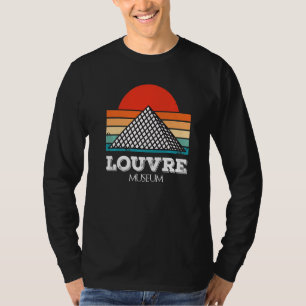 Louvre Museum Sunrise From Paris Love In France As T-Shirt