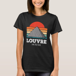 Louvre Museum Sunrise from Paris Love in France as T-Shirt