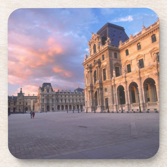 Louvre, Paris, France Coaster (Front)