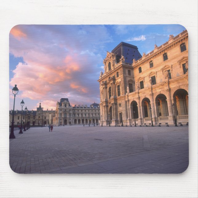 Louvre, Paris, France Mouse Mat (Front)