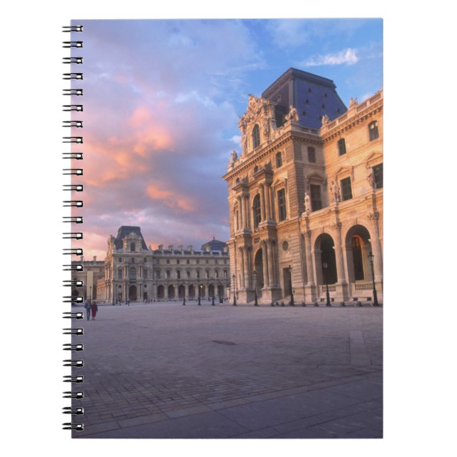 Louvre, Paris, France Notebook (Front)
