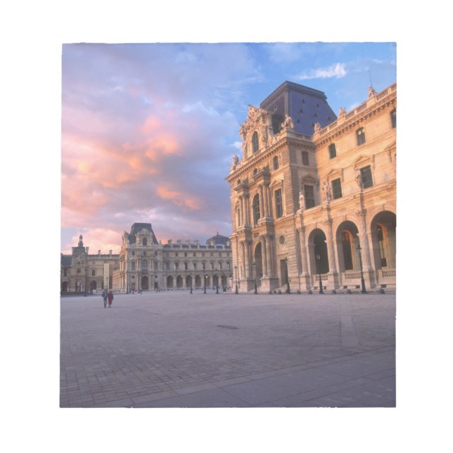 Louvre, Paris, France Notepad (Front)