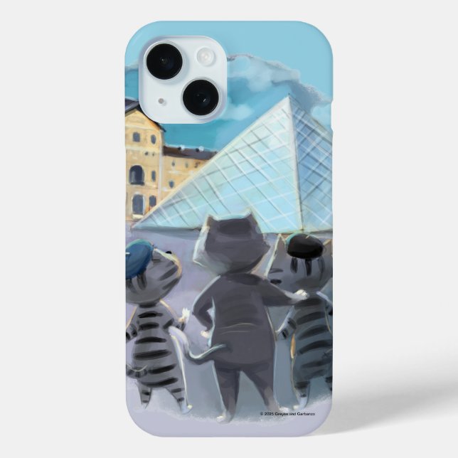 Louvre Phone Case (Various) (Back)