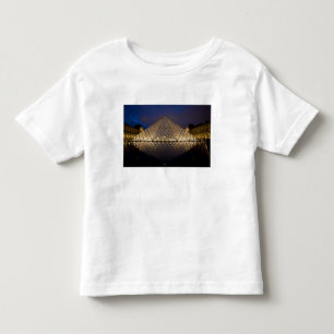 Louvre Pyramid by the architect I.M. Pei at Toddler T-Shirt