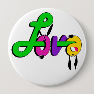 Love 10 Cm Round Badge