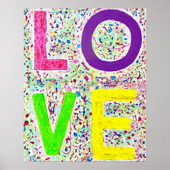 LOVE 16 x 20 Poster (Front)