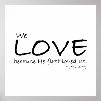 Christian Love Quote Posters | Zazzle.co.uk