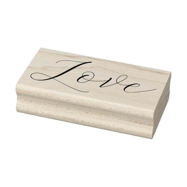 LOVE 1"x2.5" Rubber Stamp / Emeline (Stamp)