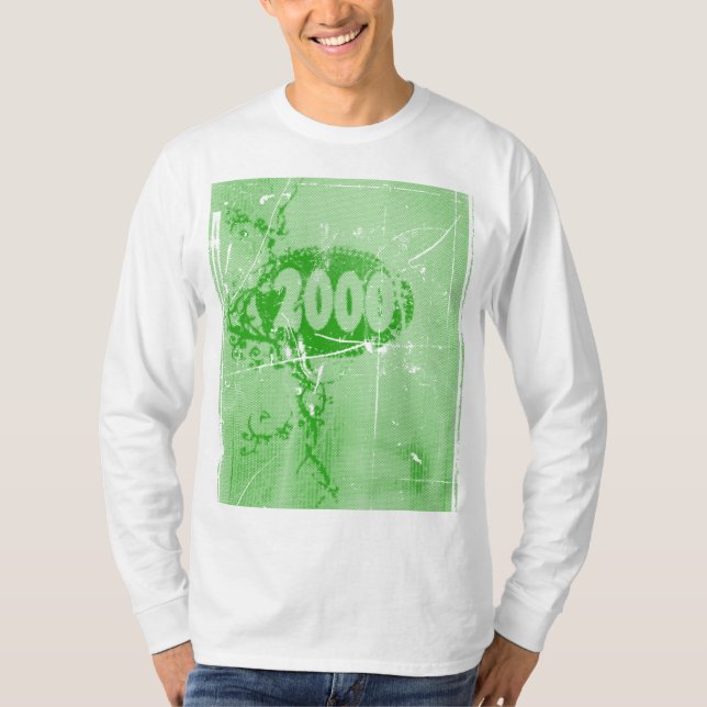 Love 2000 - Green Vintage - T-Shirt (Front)