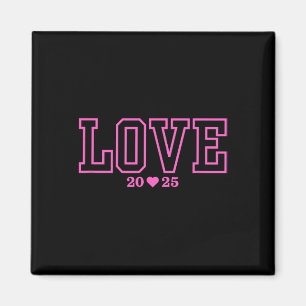 Love 2025 Valentine Engagement Wedding Marriage Pr Magnet