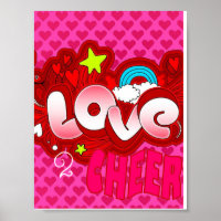 LOVE 2 CHEER POSTER
